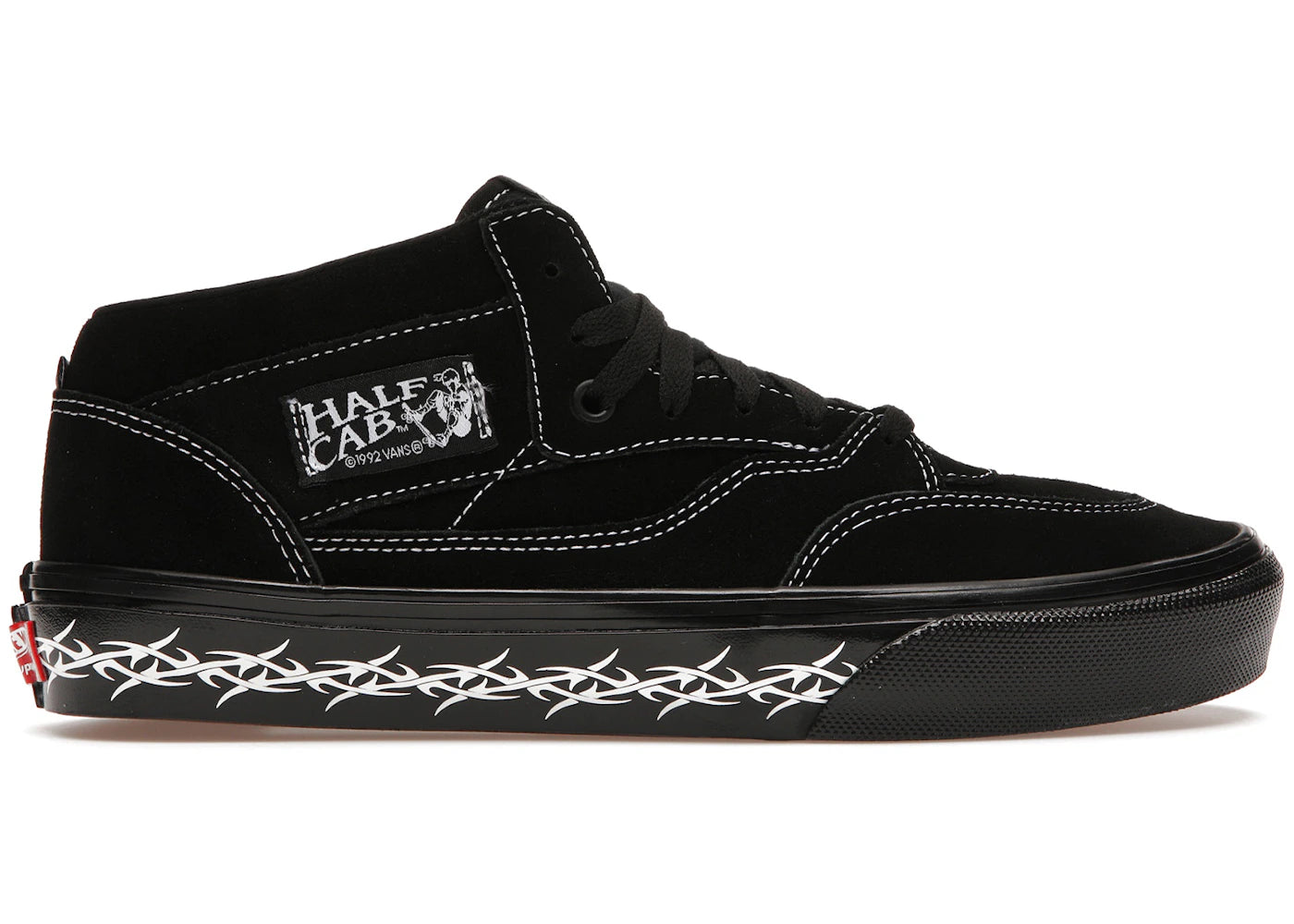 Vans Skate Half Cab Supreme Tribal Barbed Wire Black