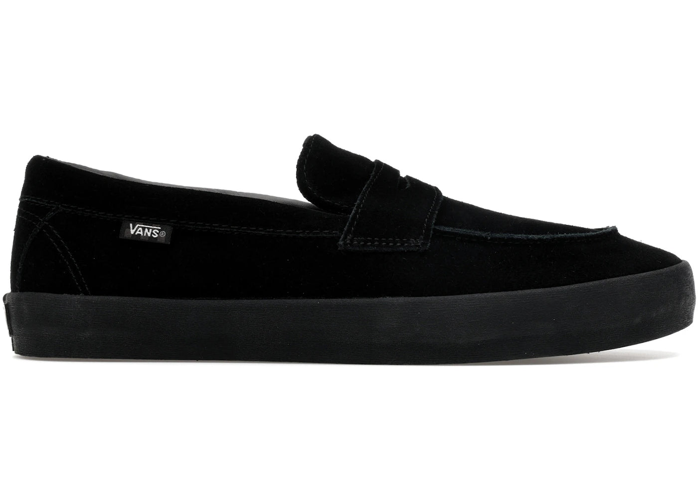 Vans Skate Loafer Black Suede