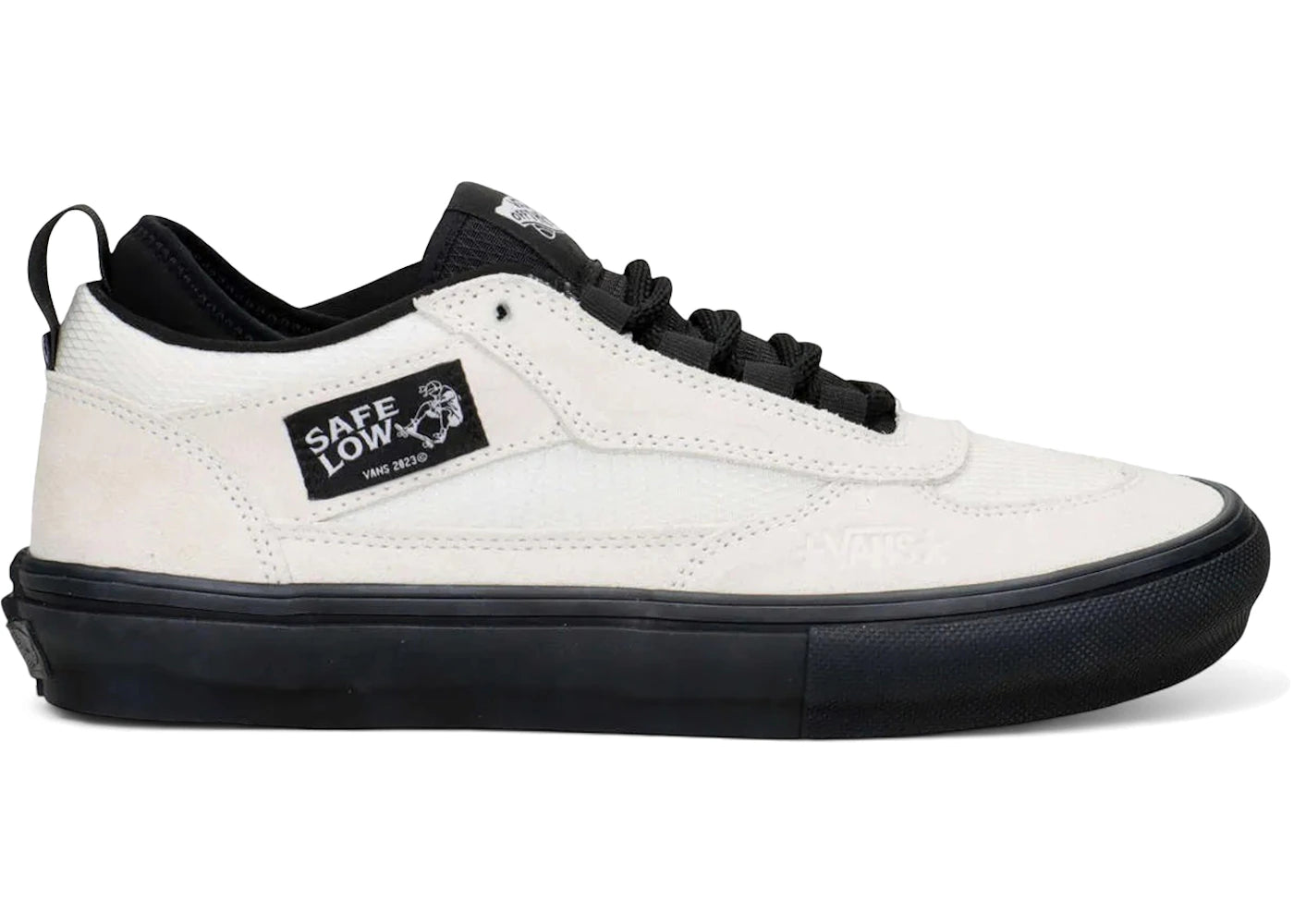 Vans Skate Safe Low Atiba Jefferson Bone White Black