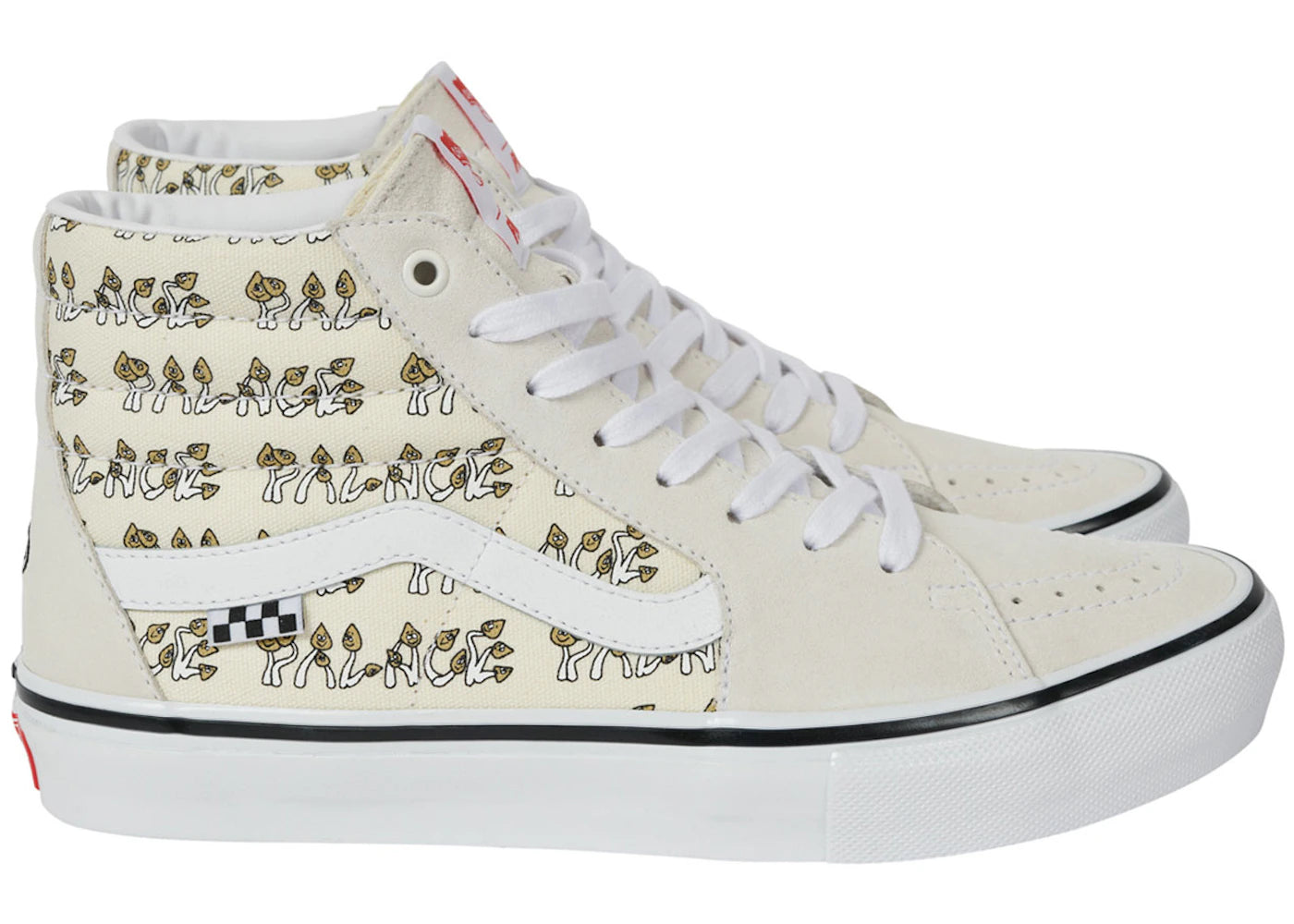 Vans Skate Sk8-Hi Palace Shroom Pack Marshmallow