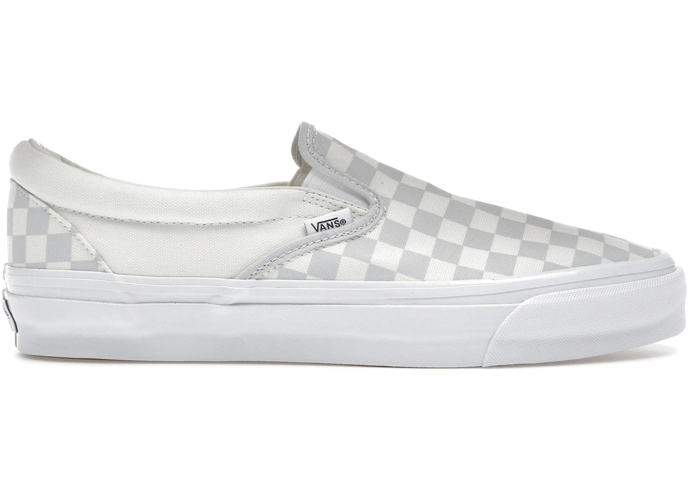 Vans Slip-On Checkerboard Lunar Rock Grey