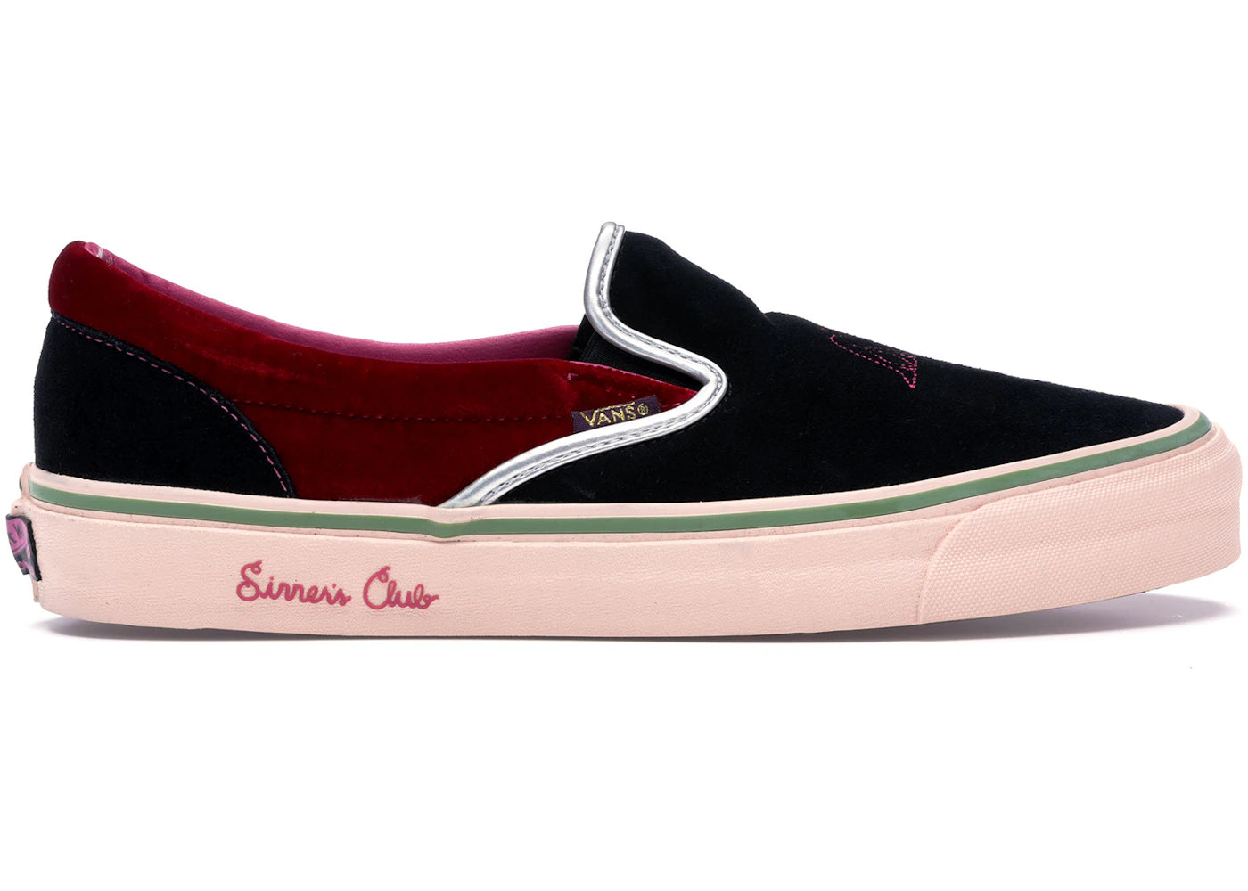 Vans Slip-On Feature Sinner's Club