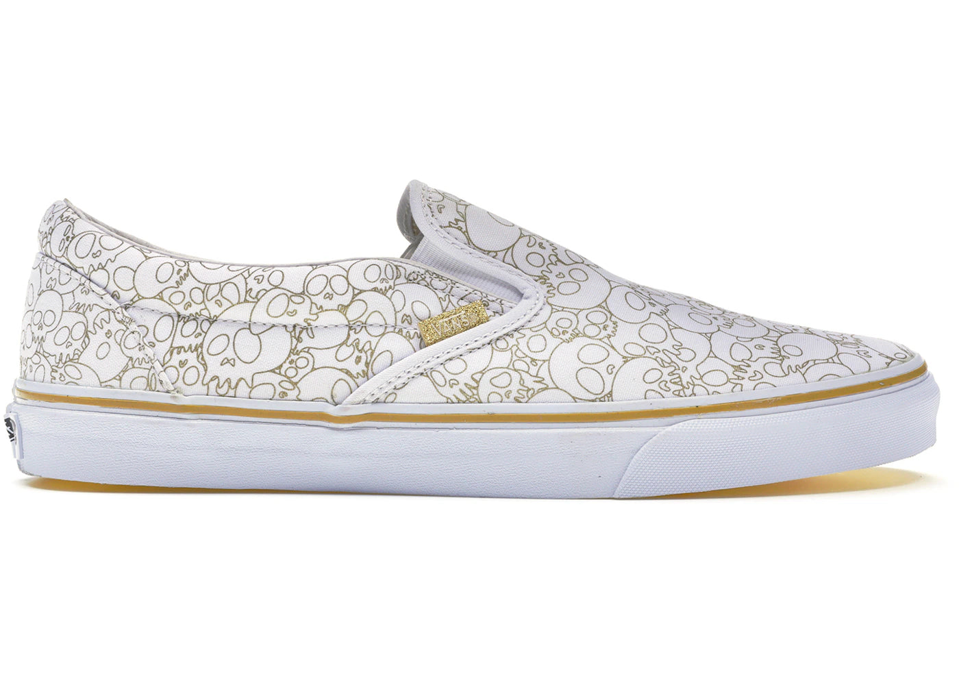Vans Slip-On LX Murakami Gold Skull