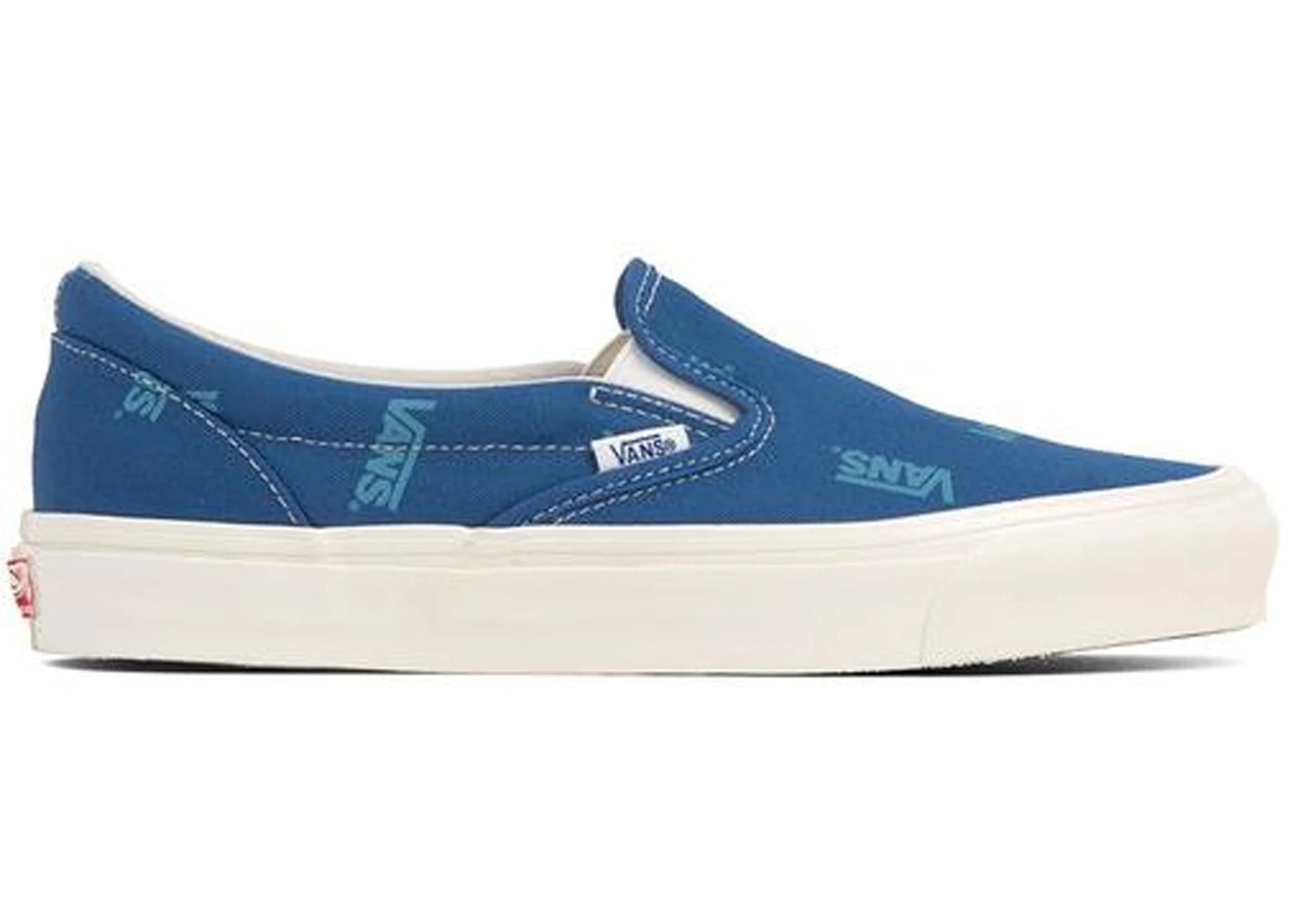 Vans Slip-On Multi-Logo Blue