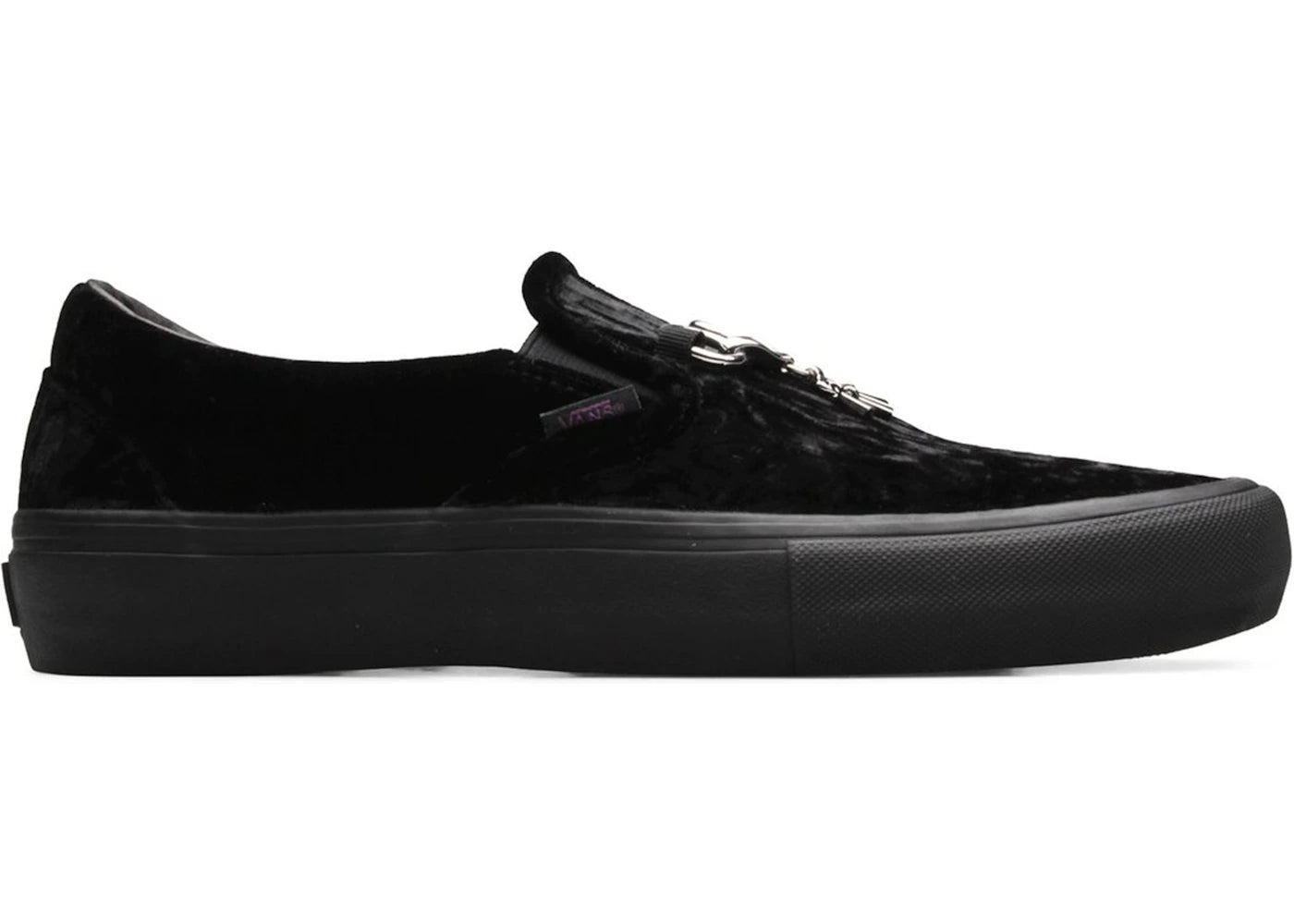 Vans Slip-On Needles Crush Velour Black