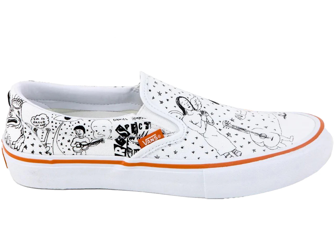Vans Slip-On No Comply x Daniel Johnston
