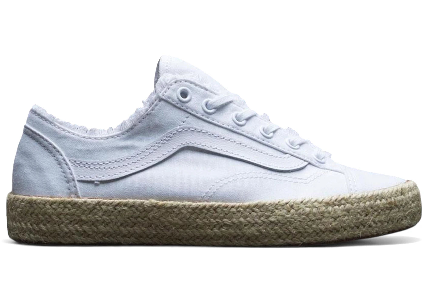 Vans Style 36 Decon Frayed White (Women's)