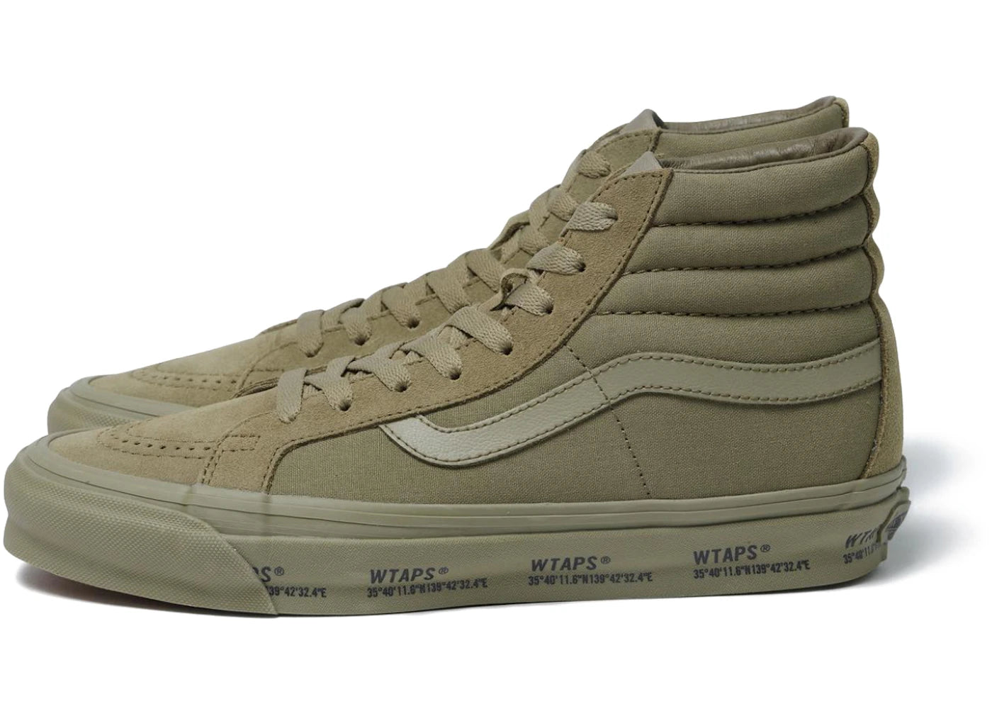 Vans Vault Sk8-Hi OG LX WTAPS Olive Drab