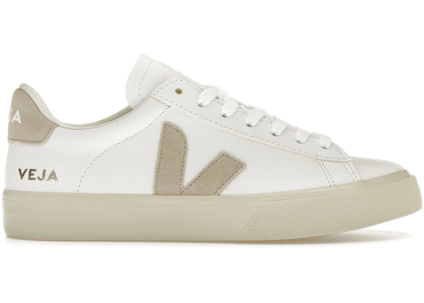 Veja Campo Low Leather Extra White Almond