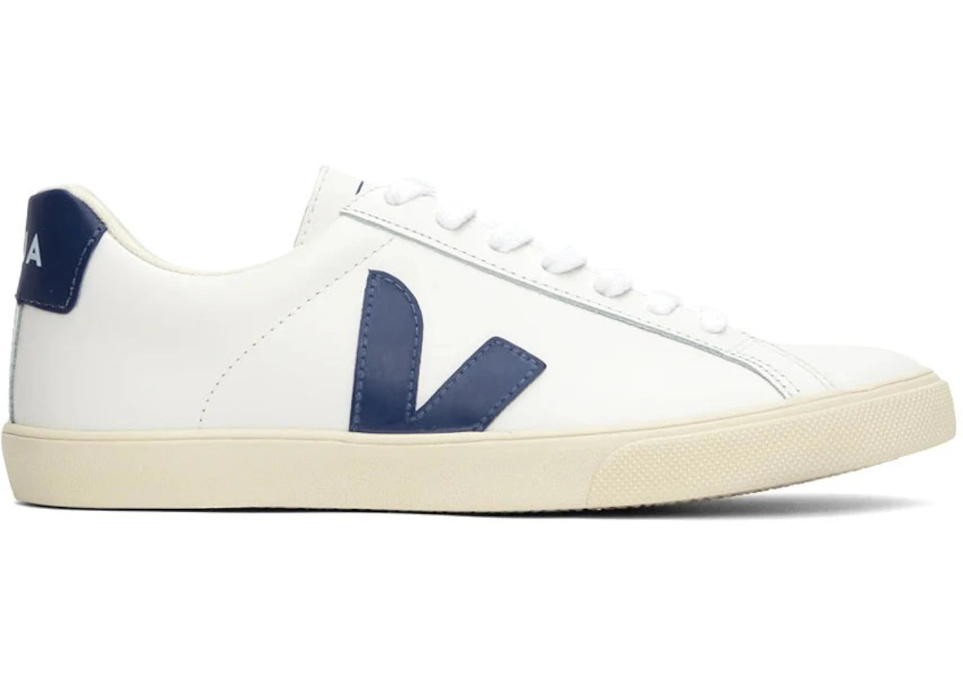 Veja Esplar Leather White Cobalt