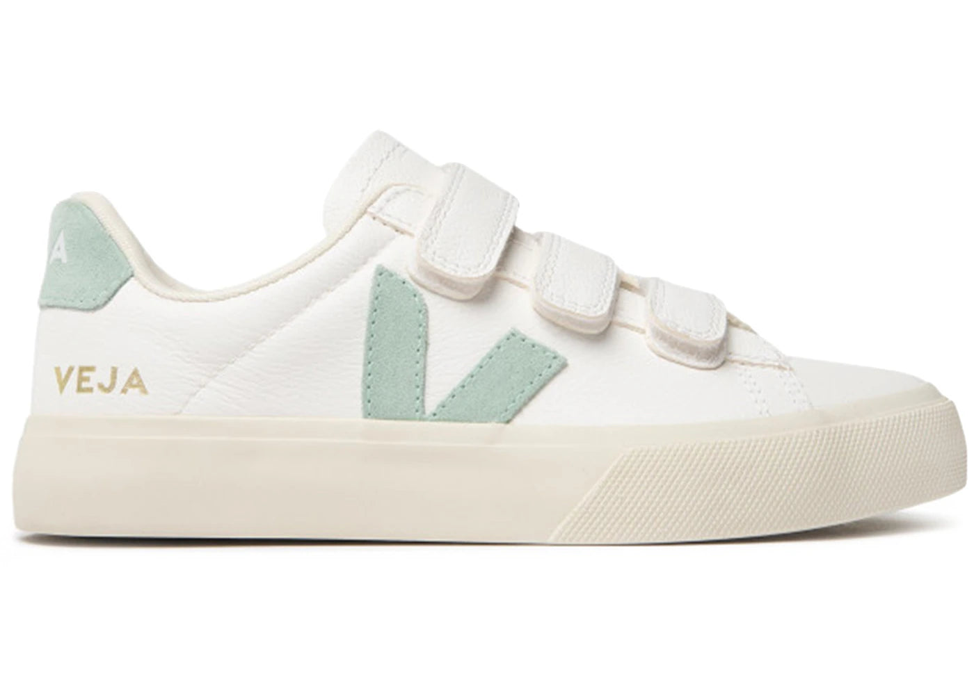 Veja Recife Low Chromefree Leather White Matcha (Women's)