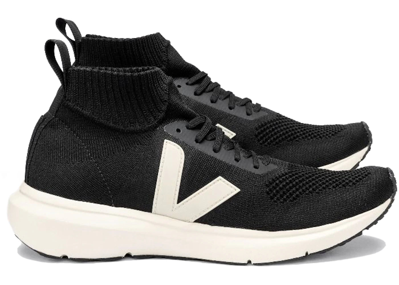 Veja Runner Mid V-Knit Rick Owens Black Pierre