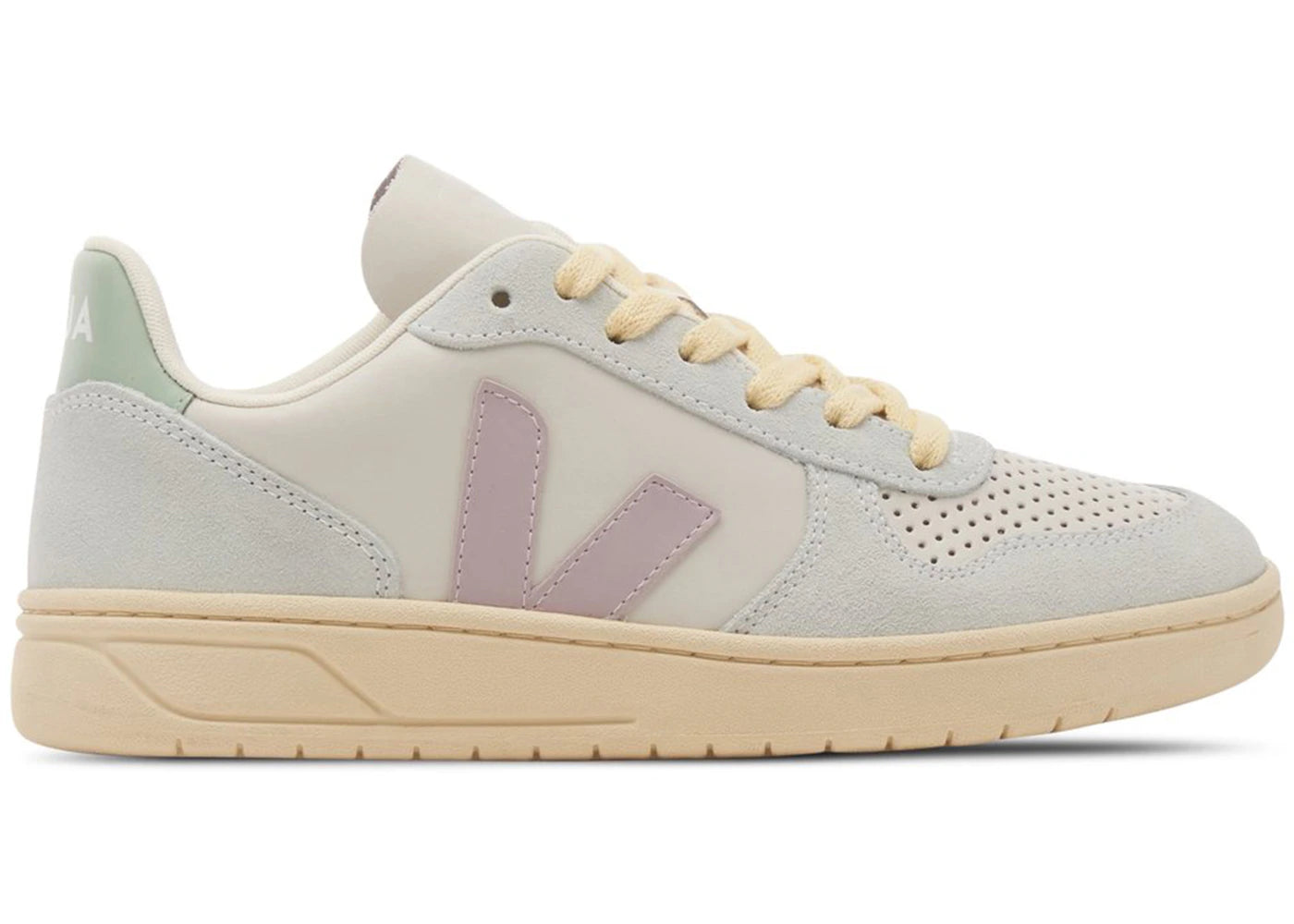 Veja V-10 Leather Gravel Monthol (Women's)