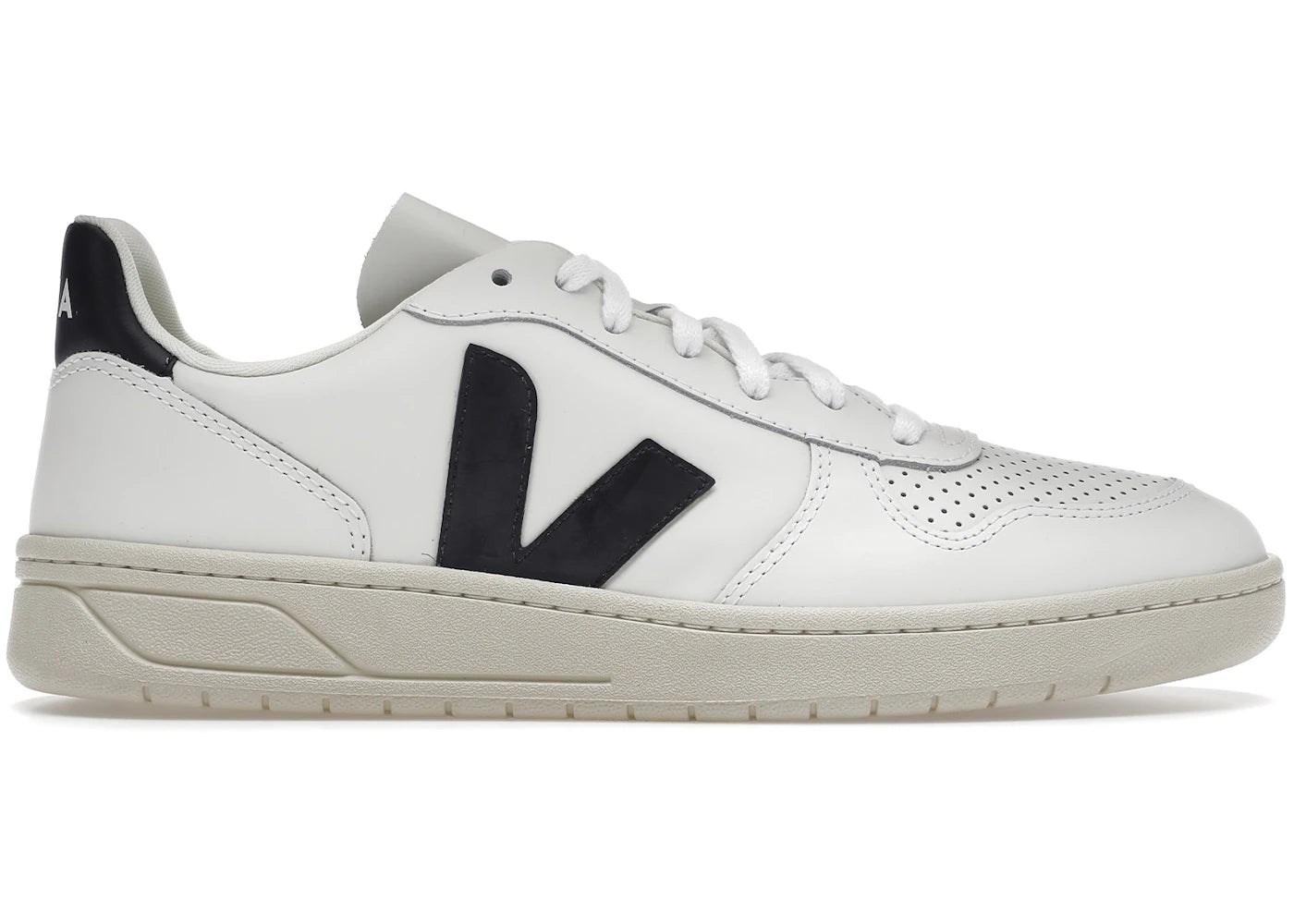 Veja V-10 Leather White Black