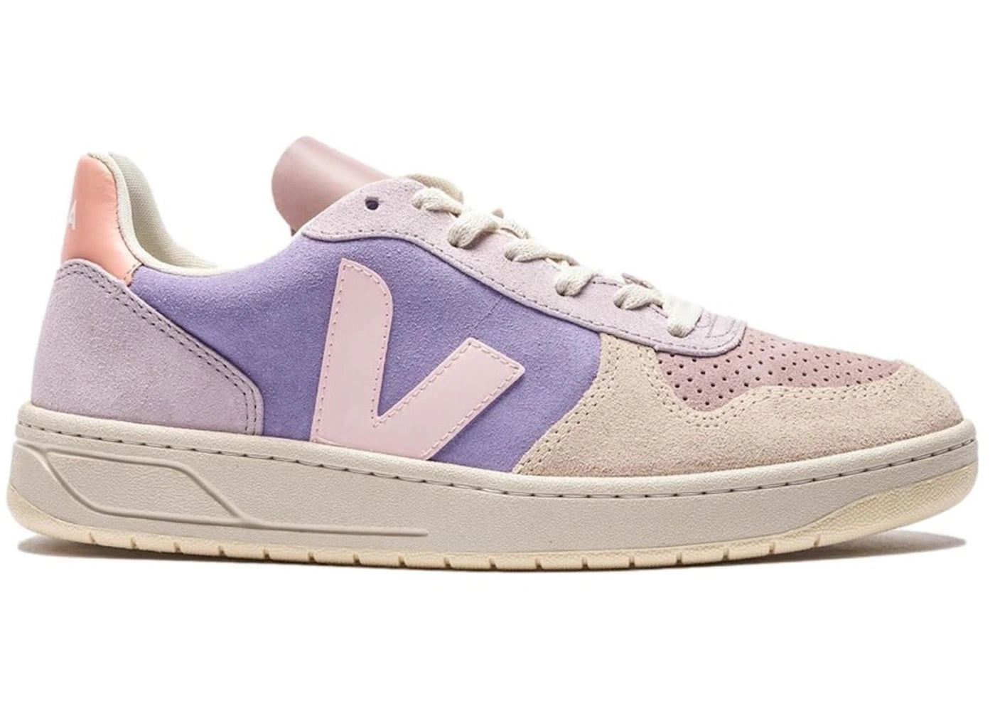 Veja V-10 Suede Multico Lavande (Women's)