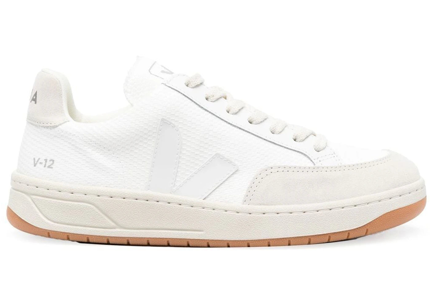 Veja V-12 B-Mesh White Natural