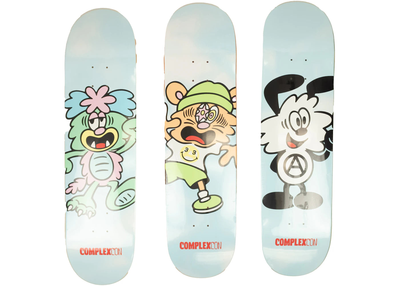 Verdy x ComplexCon Skateboard Deck Set