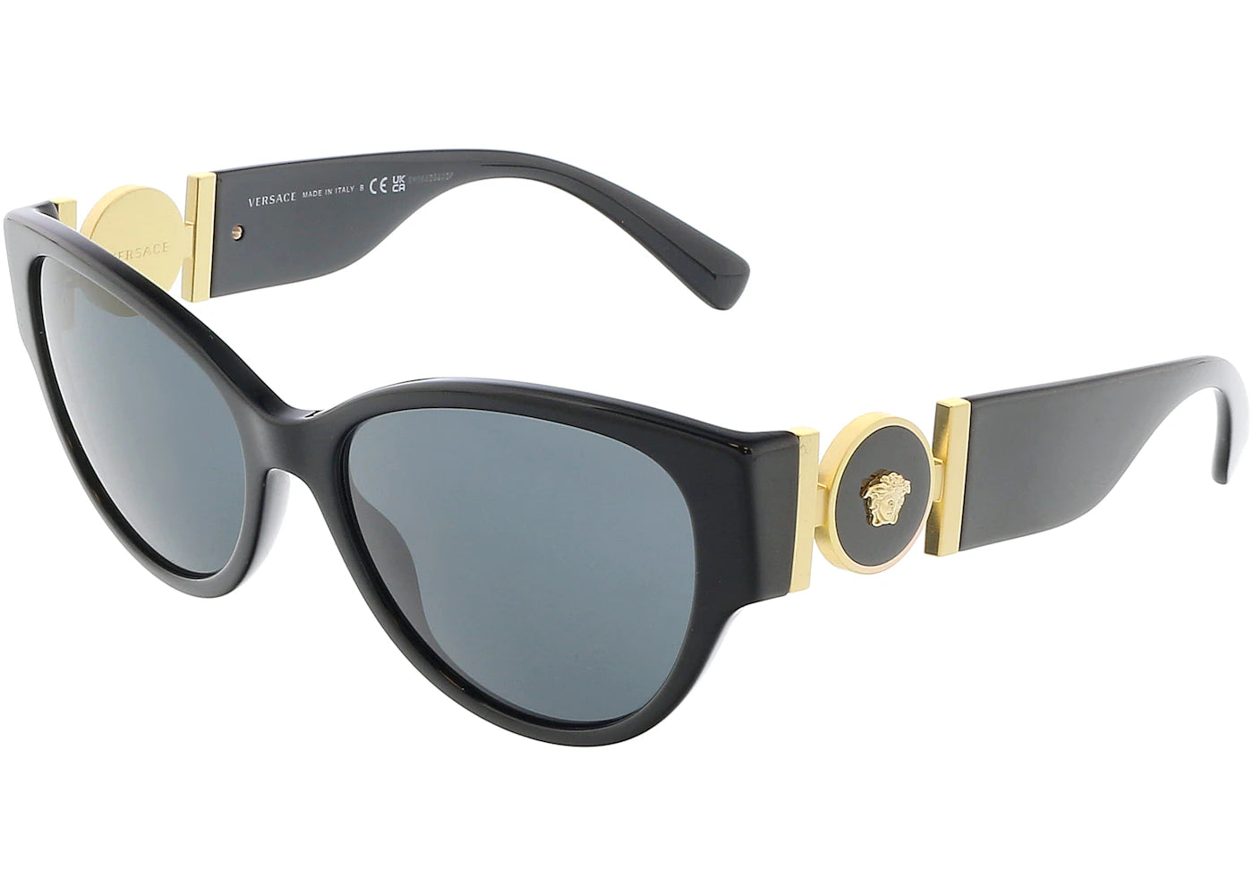 Versace Aviator Sunglasses Black (0VE4368 GB1/8756)