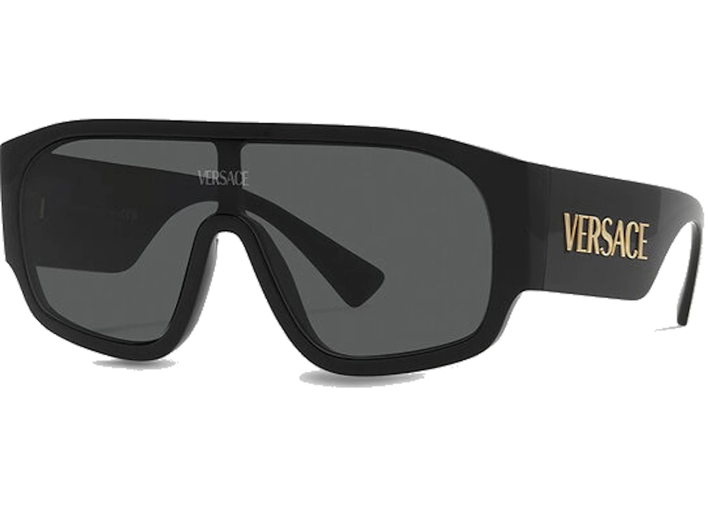 Versace Aviator Sunglasses Black/Gold (4439)