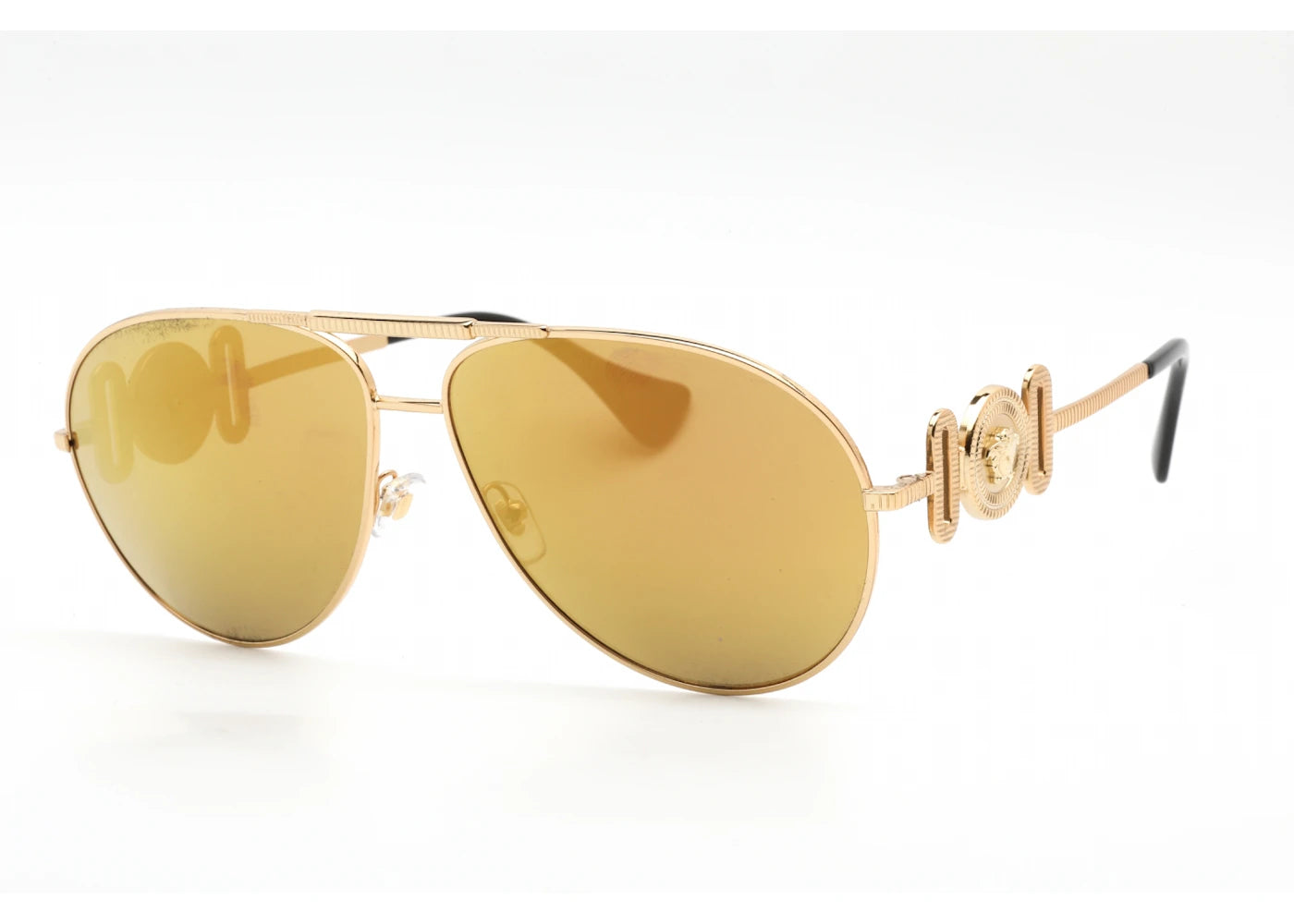 Versace Aviator Sunglasses Gold (VE2249-10027P)