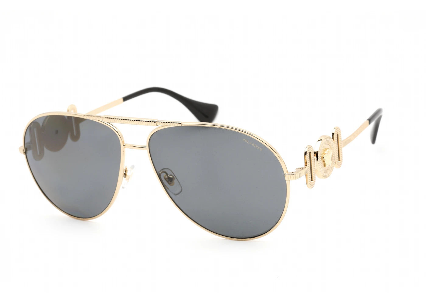 Versace Aviator Sunglasses Gold (VE2249-100281)