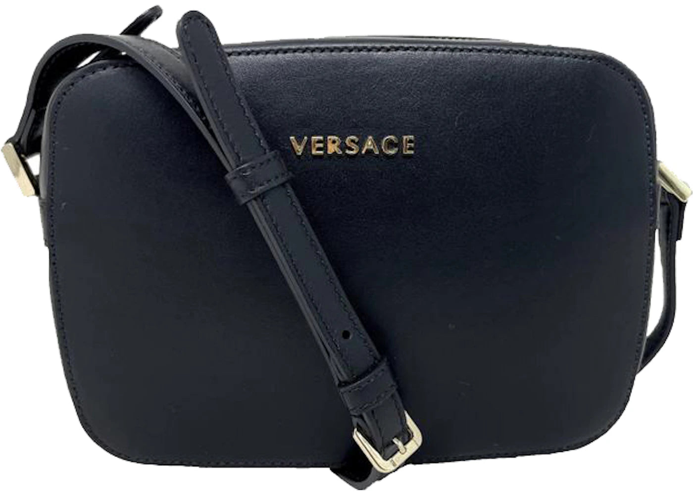 Versace Camera Shoulder Bag Black