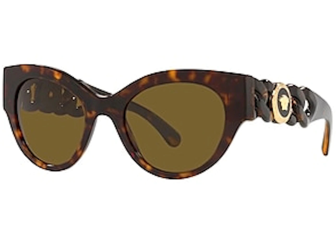 Versace Cat Eye Sunglasses Tortise (VE4408-10873)