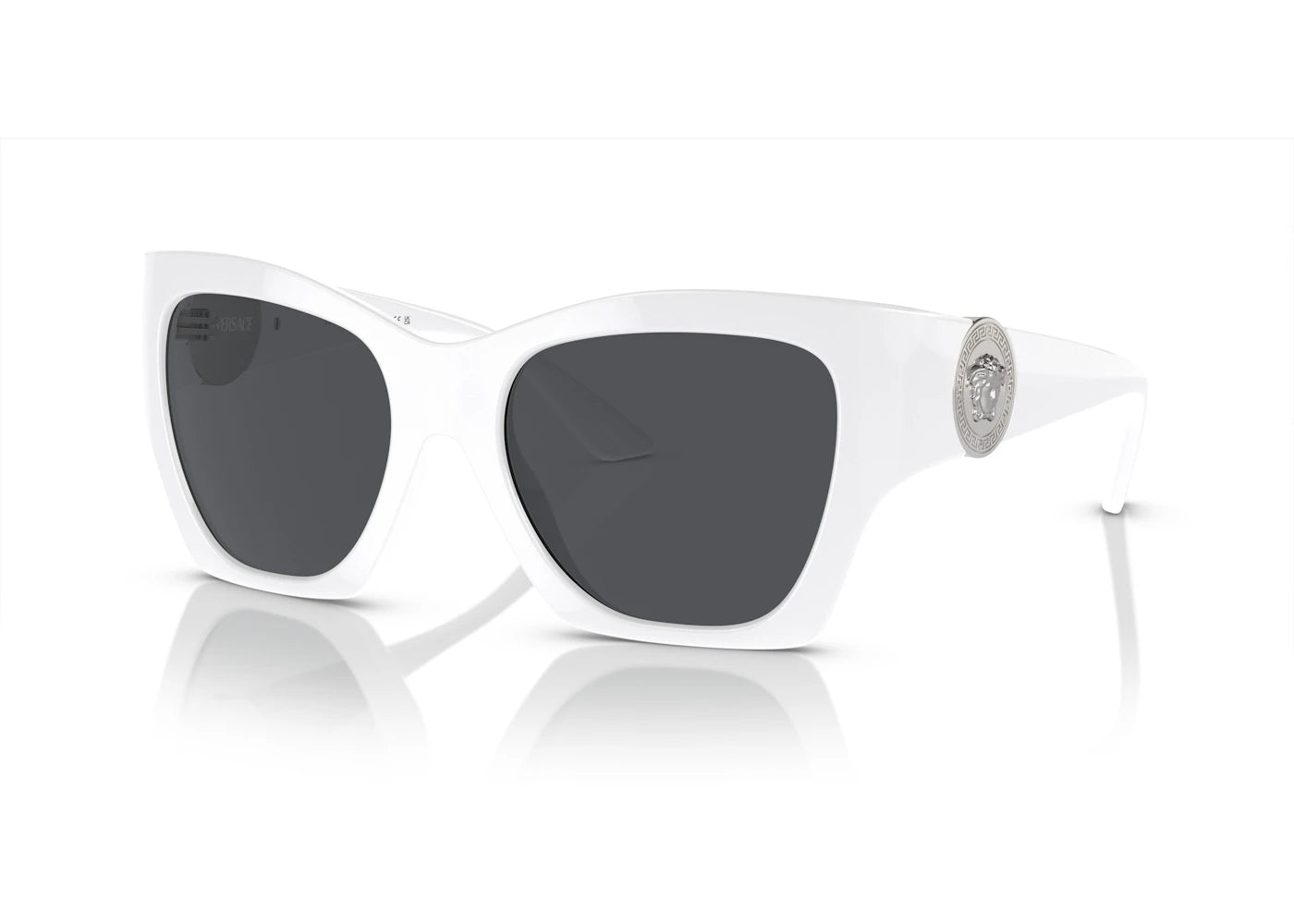 Versace Cat Eye Sunglasses White (0VE4452 314/87)