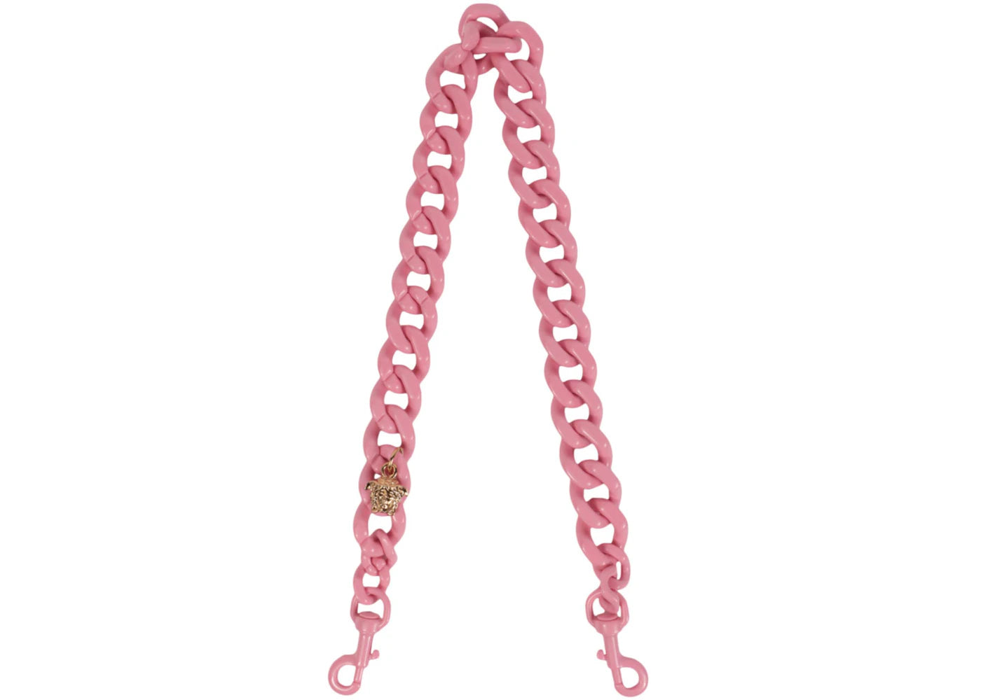 Versace Chain-Link Shoulder Strap Baby Pink