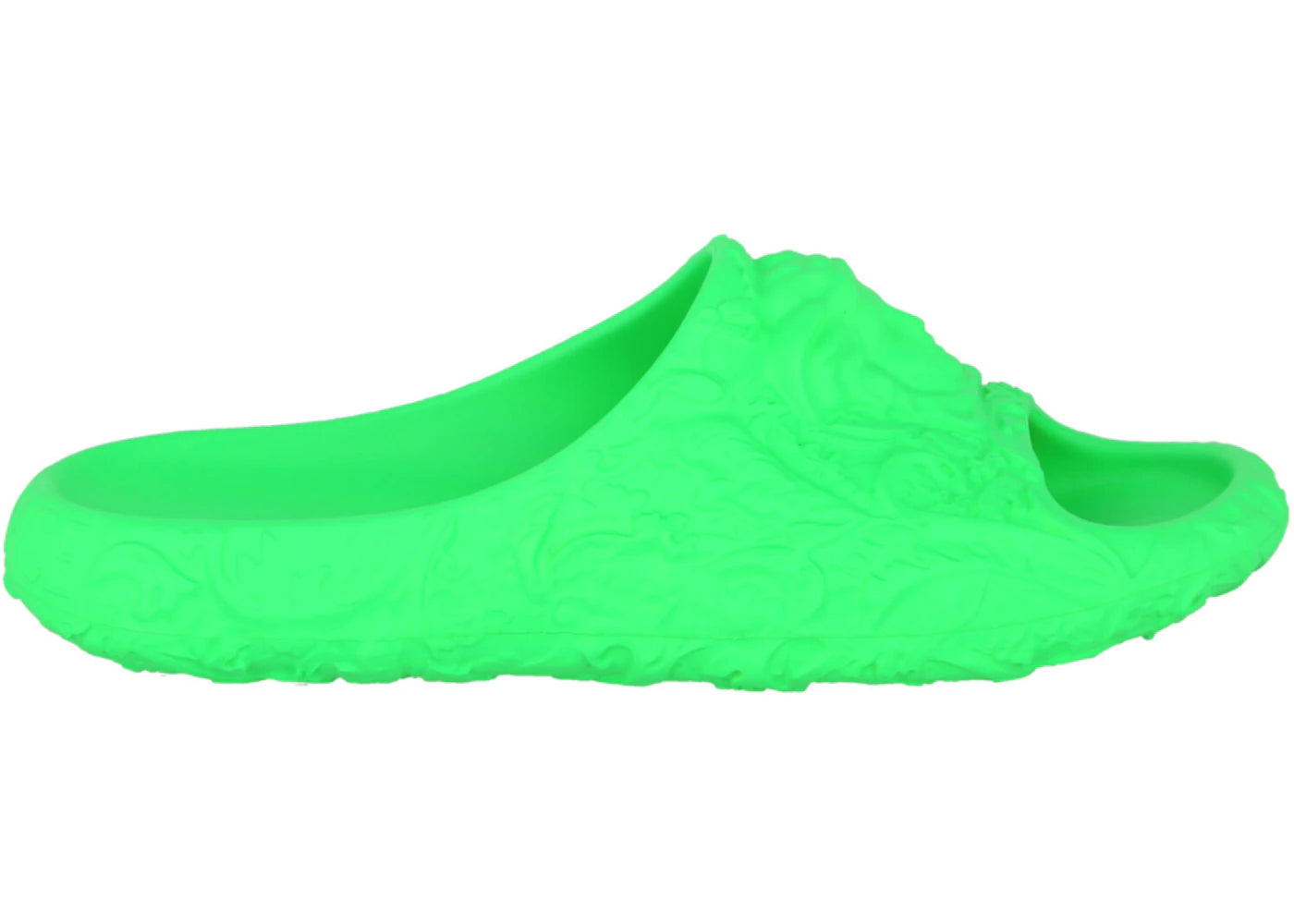 Versace Dimension Pool Slides Lime