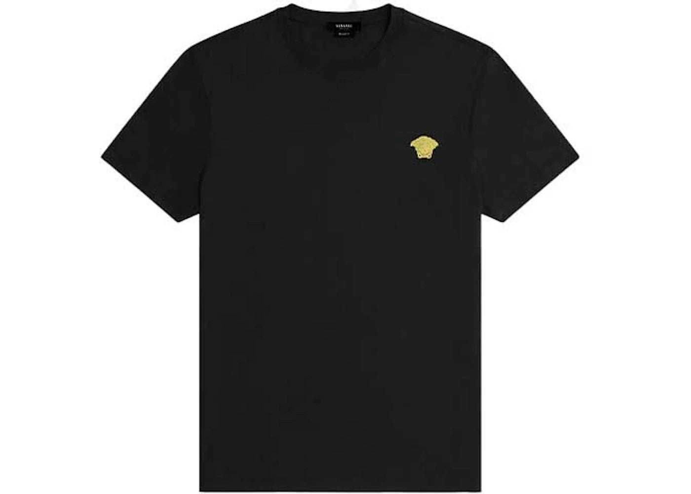 Versace Embroidered Logo T-Shirt Black