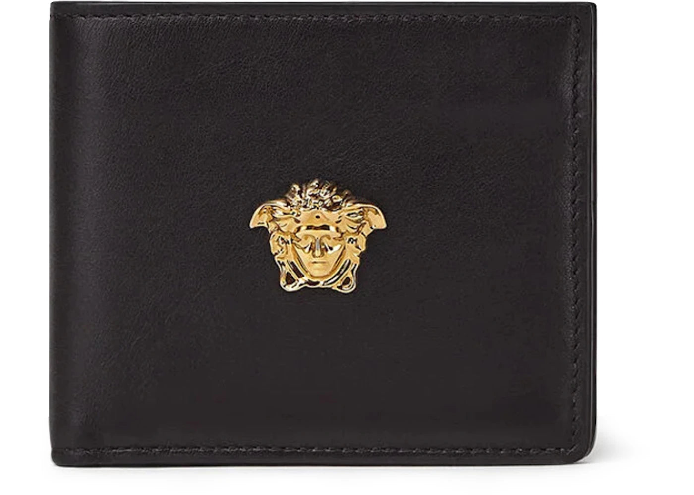 Versace La Medusa Bifold (6 Card Slot) Wallet Black