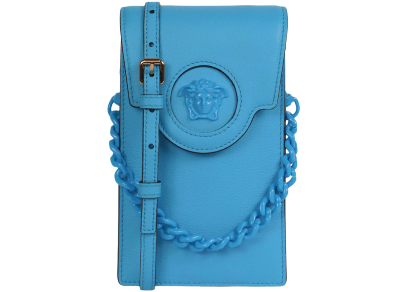 Versace La Medusa Mini Bag Blue