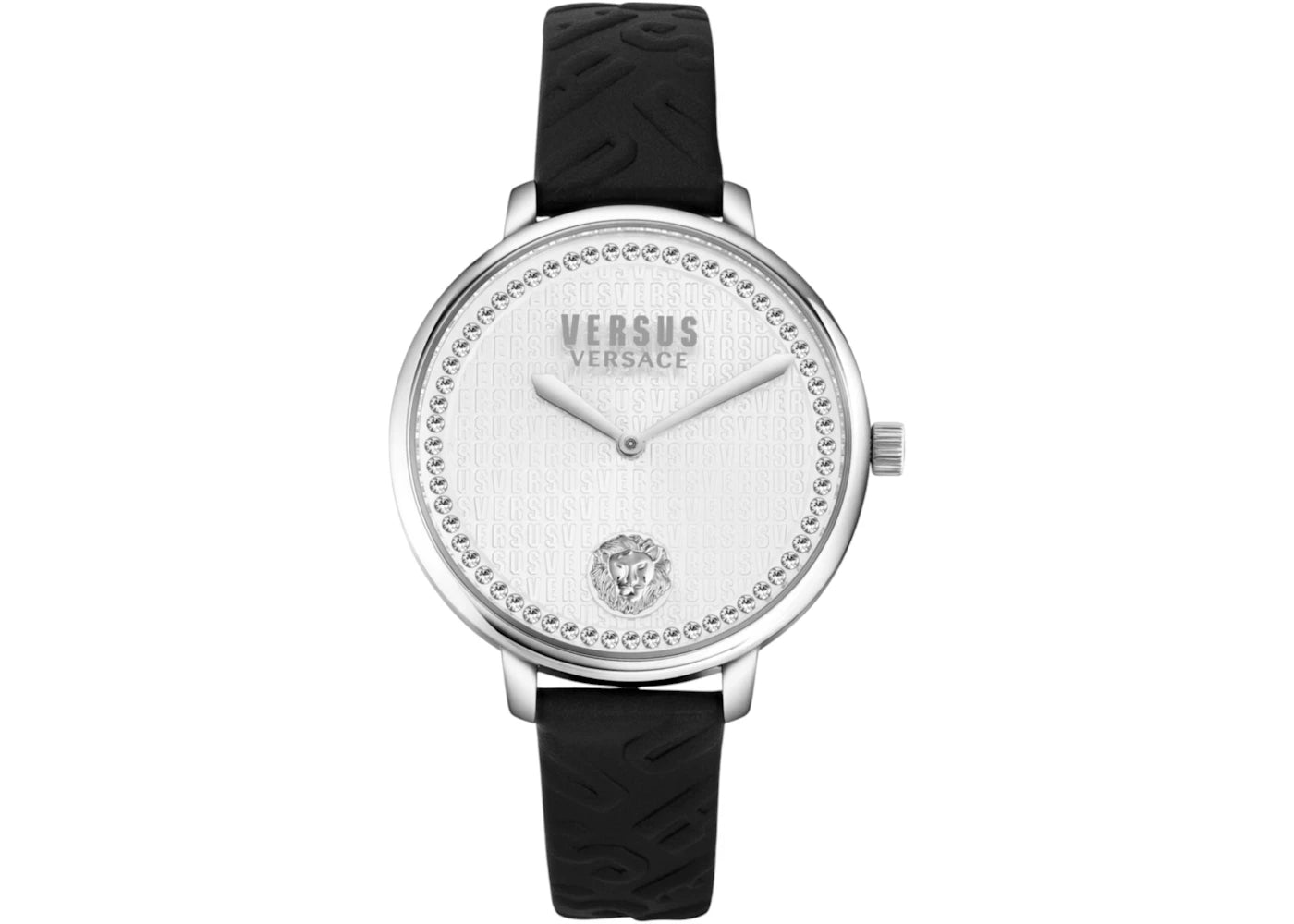Versus Versace La Villette Crystal Leather Watch VSP1S3121