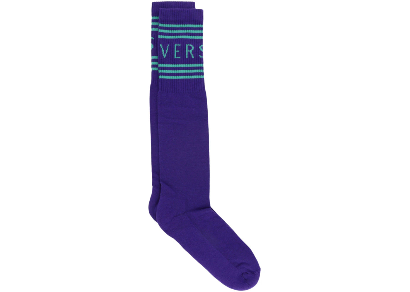 Versace Logo Crew Socks Multi