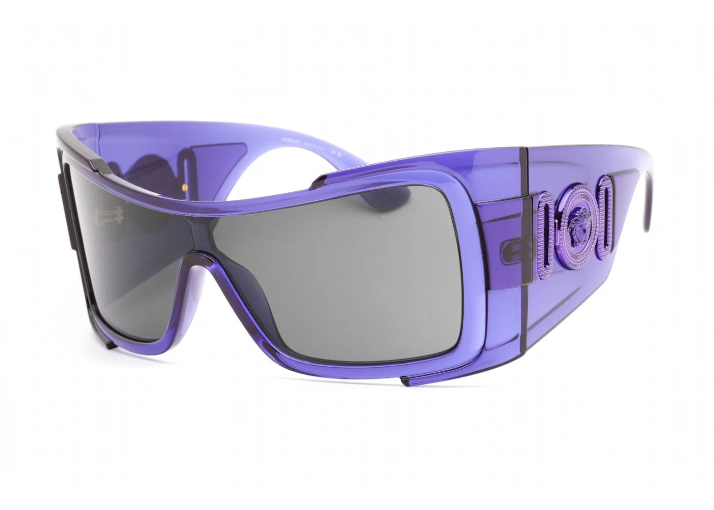 Versace Maxi Medusa Biggie Shield Sunglasses Purple (VE4451-541987)