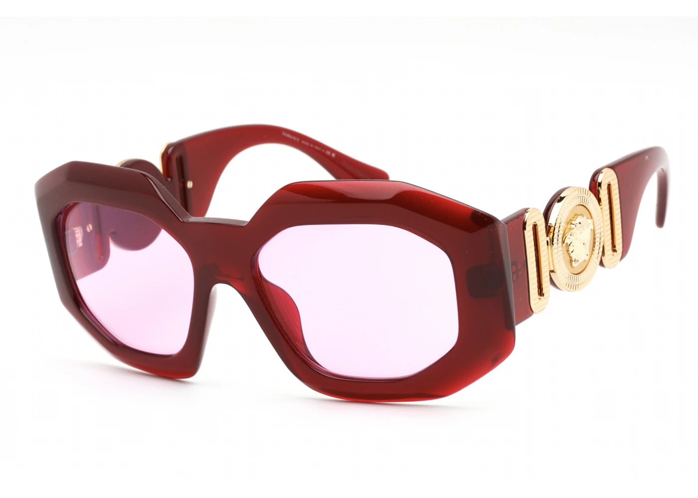 Versace Maxi Medusa Biggie Squared Sunglasses Red (VE4424U-388/5)