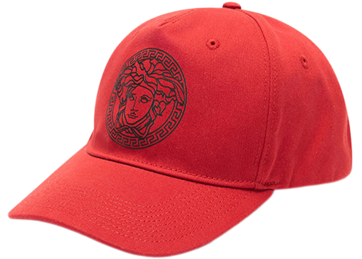 Versace Medusa Baseball Hat Red