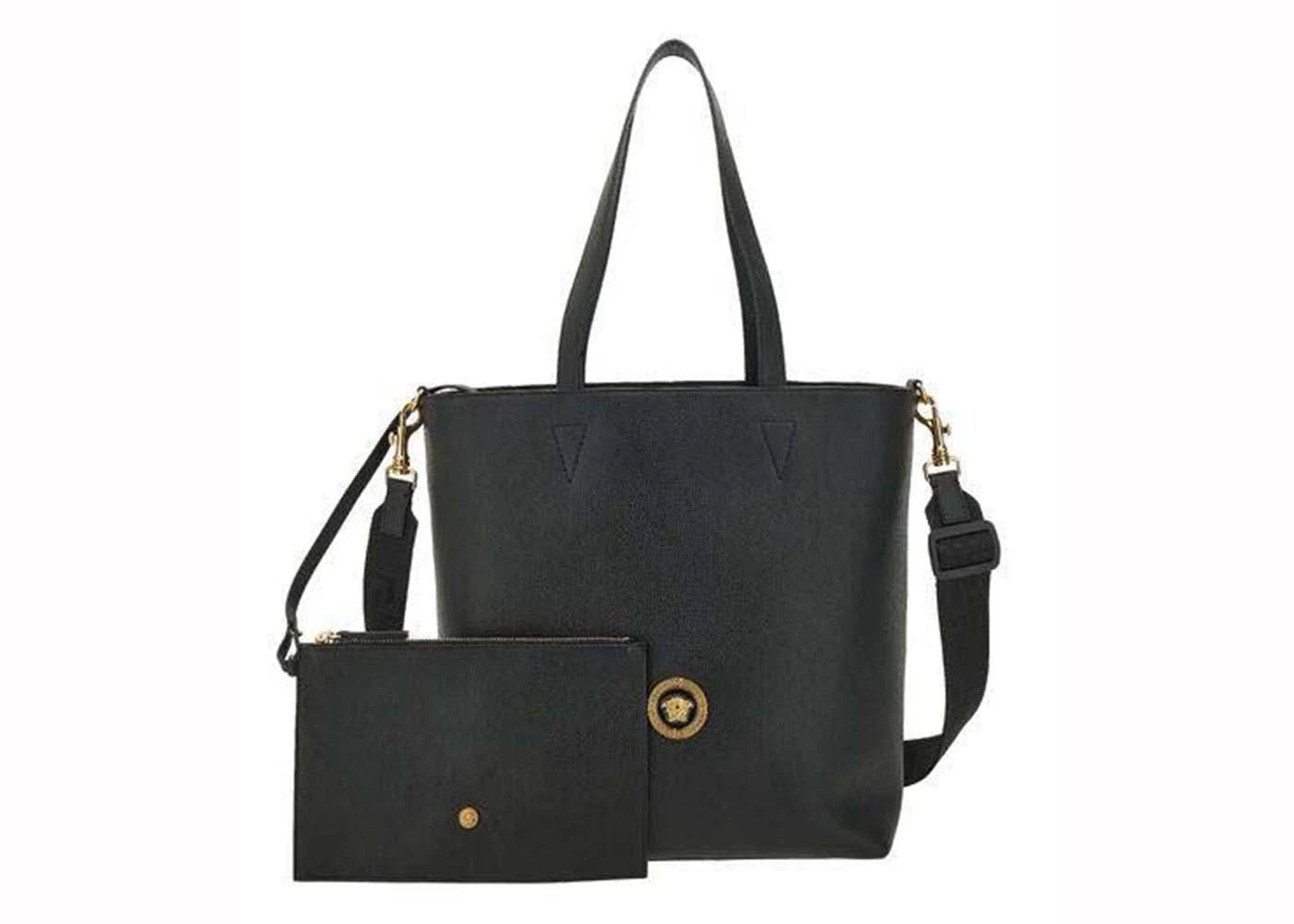 Versace Medusa Logo Tote Bag Black