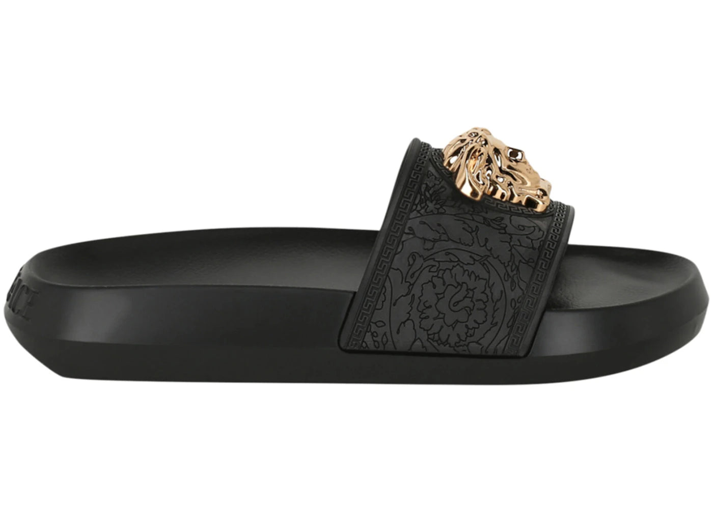 Versace Medusa Pool Slide Black (Women's)