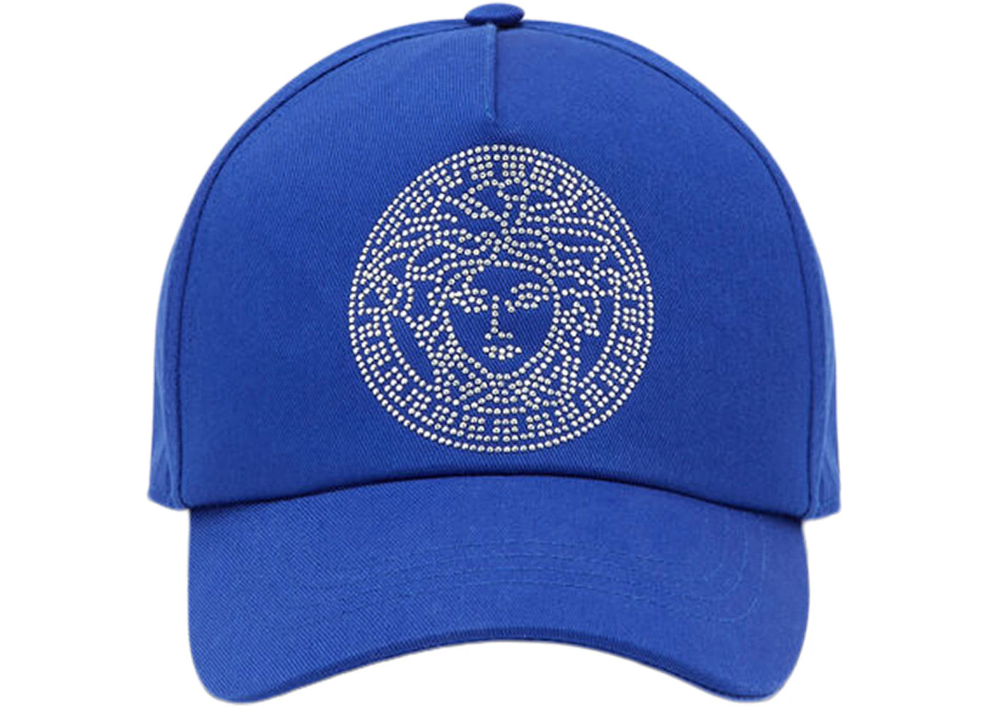 Versace Medusa Studded Cap Royal Blue/Gold