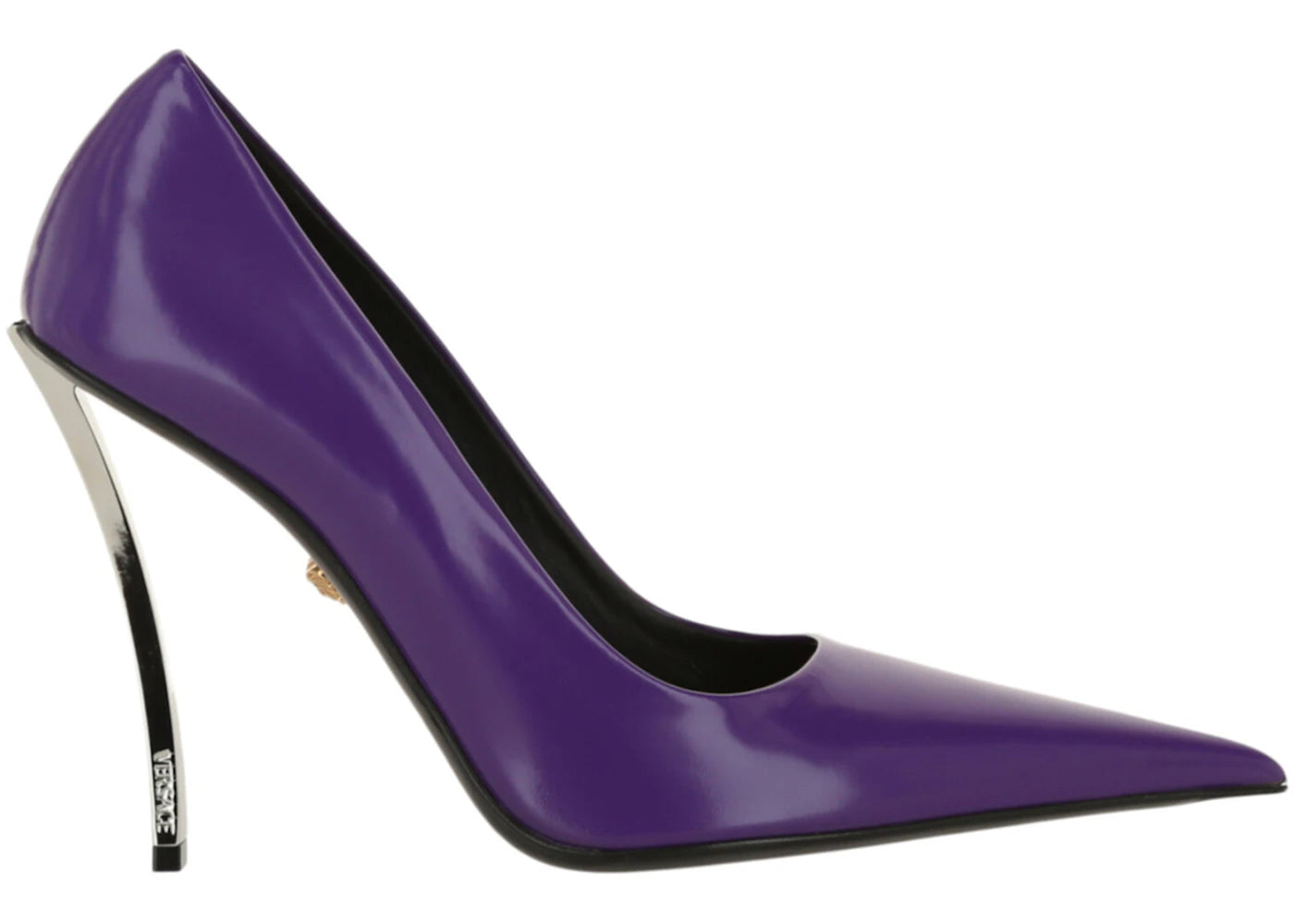 Versace Pin-Point Pumps Deep Orchid (Women's)