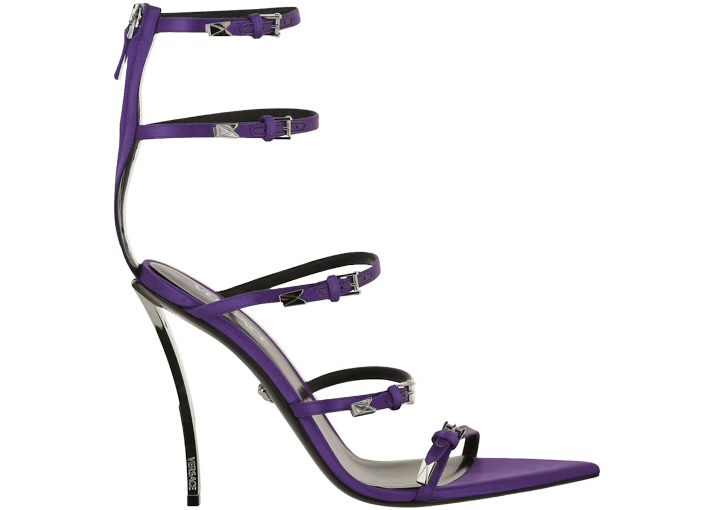 Versace Pin-Point Sandals Deep Orchid (Women's)