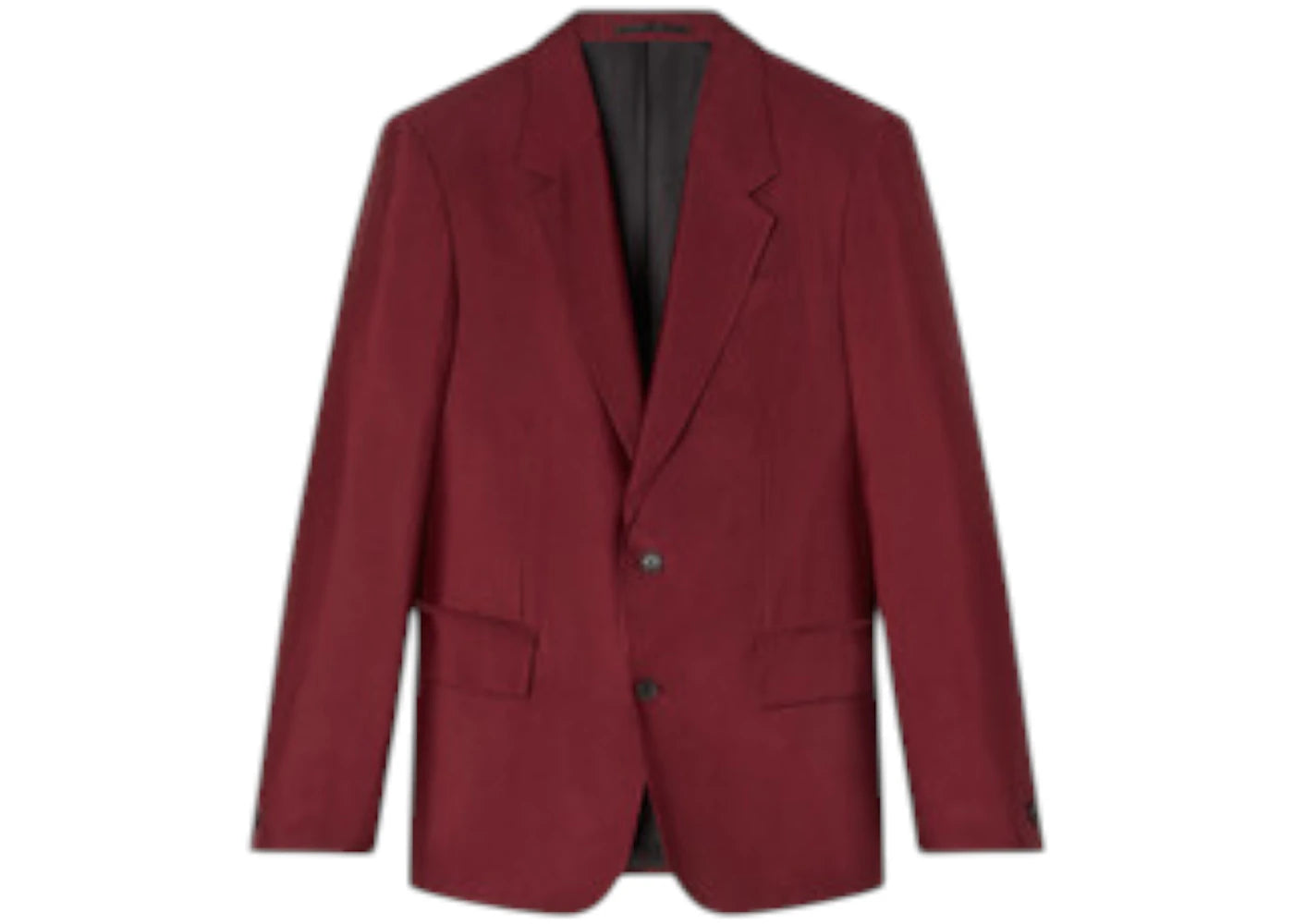 Versace Silk Suit Blazer Formal Jacket Bordeaux Red