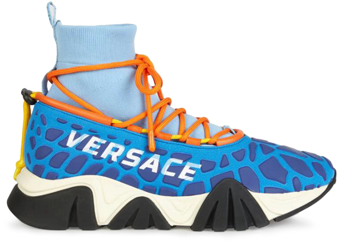 Versace Squalo Knit High Drawstring Blue