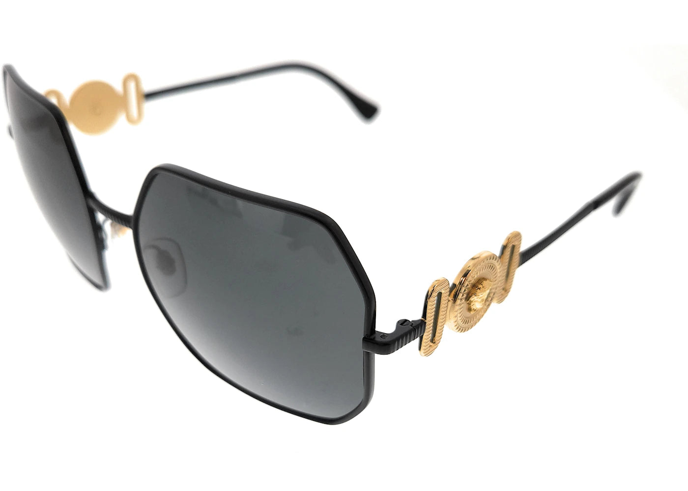 Versace Square Sunglasses Black/Black (0VE2248 12618758)