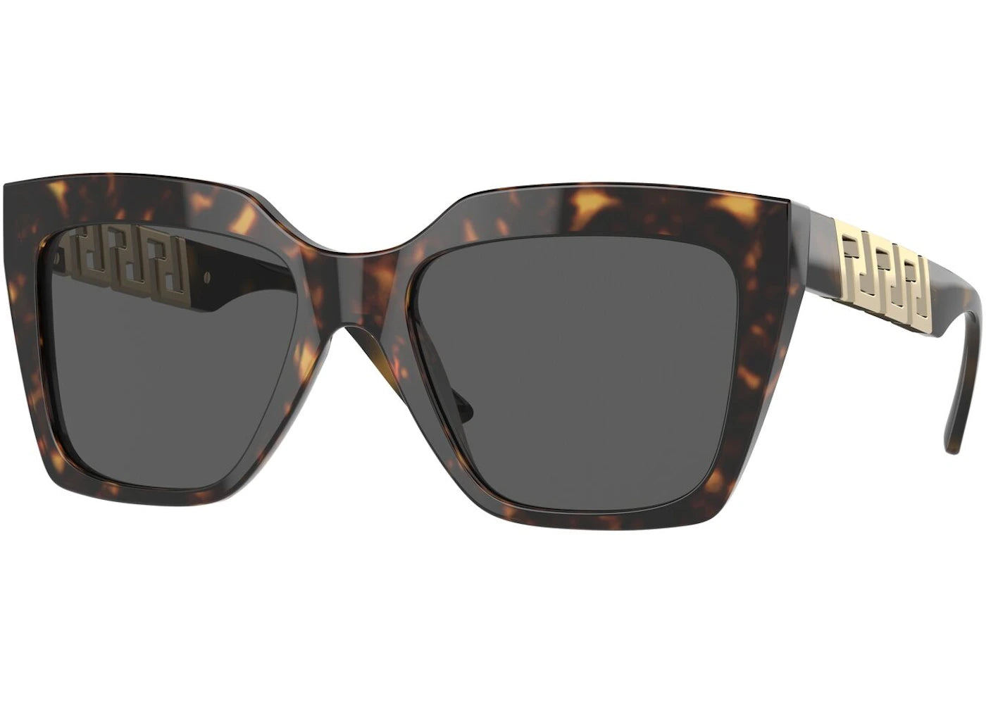 Versace Square Sunglasses Tortise (VE4418F-10887)