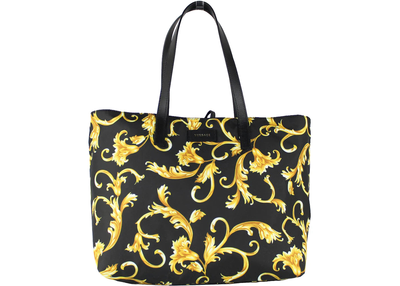 Versace Stampato Tote Bag Large Black/Gold