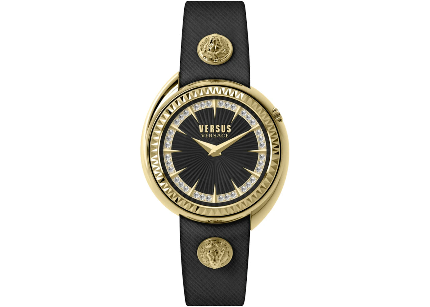 Versus Versace Tortona Crystal Leather Watch VSPHF2221