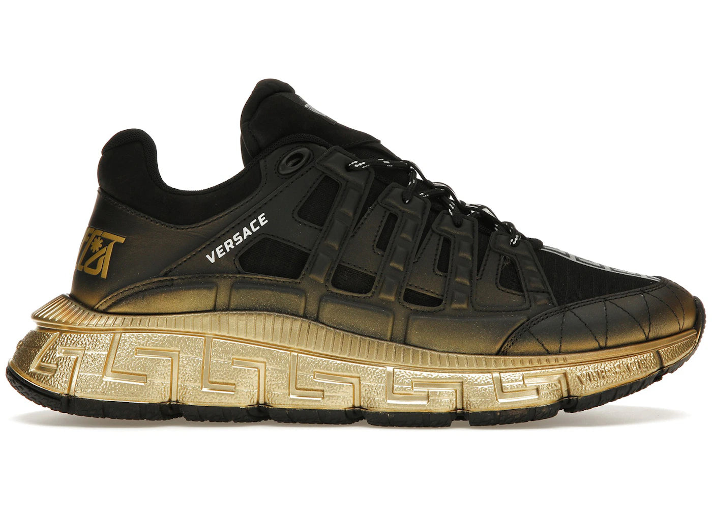 Versace Trigreca Sneaker Black Gold